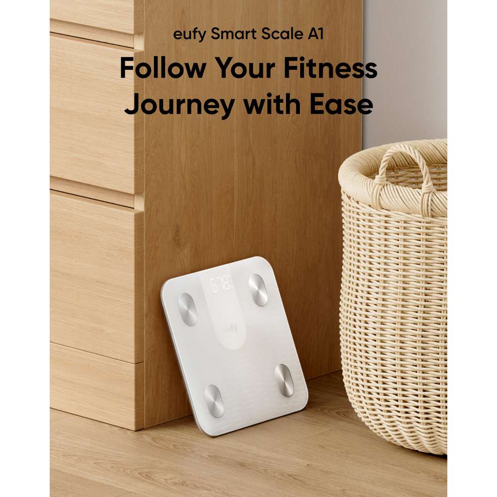 Eufy C2 Smart Bathroom Scale with Bluetooth - White | T9120V22