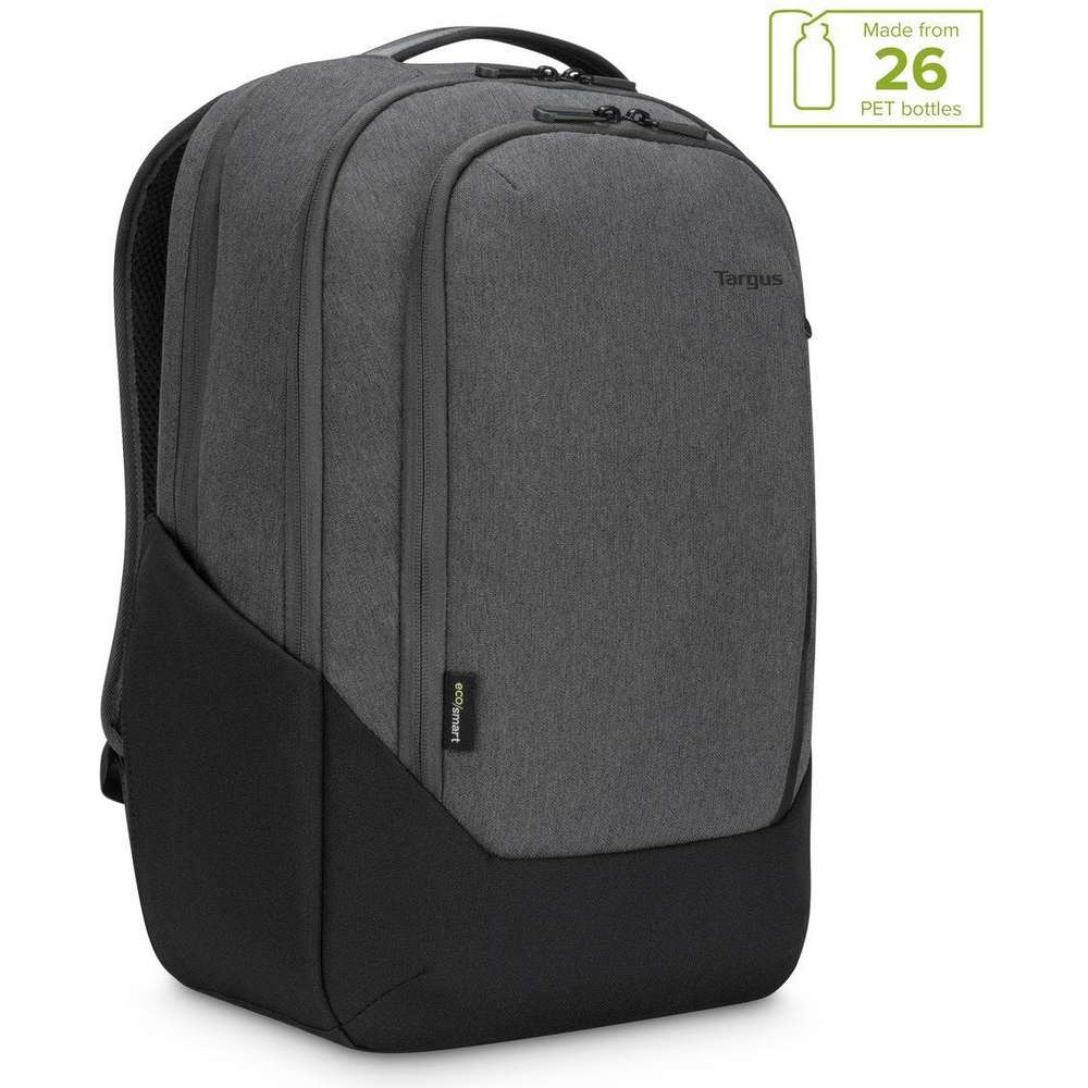 Targus Cypress Hero 15.6 Inch Backpack Notebook Laptop Bag with EcoSmart - Grey | TBB58602GL