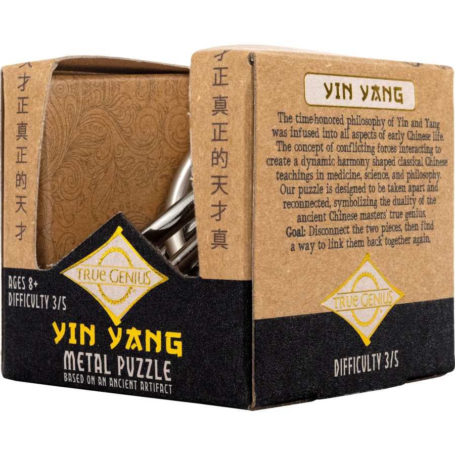 True Genius Ying Yang Brainteaser Puzzle