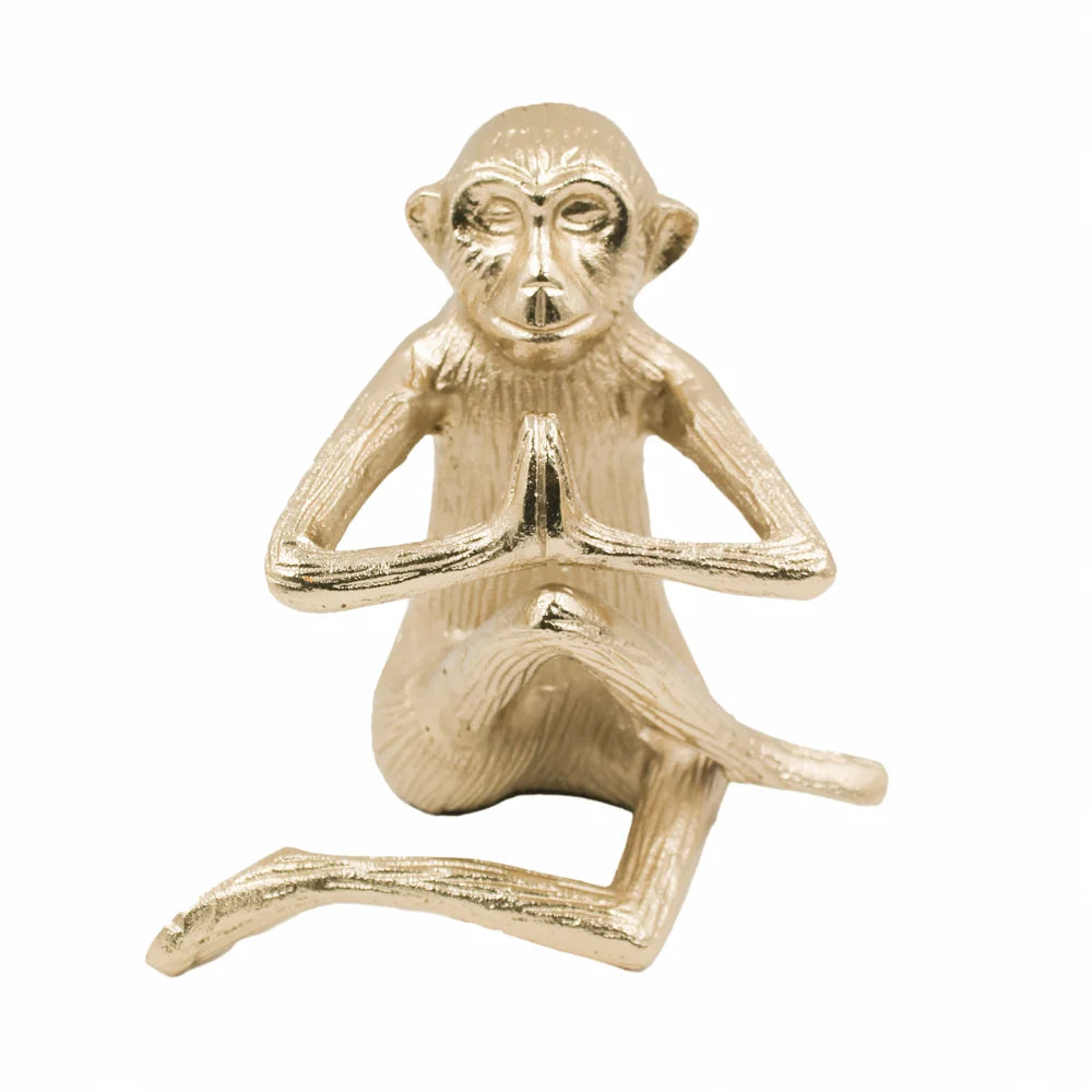 Tara Lane Safari Sitting Monkey - Gold | TL5703