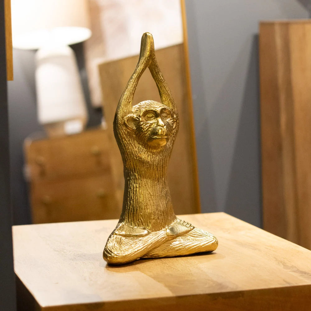 Tara Lane Safari Manaste Monkey - Gold | TL5969