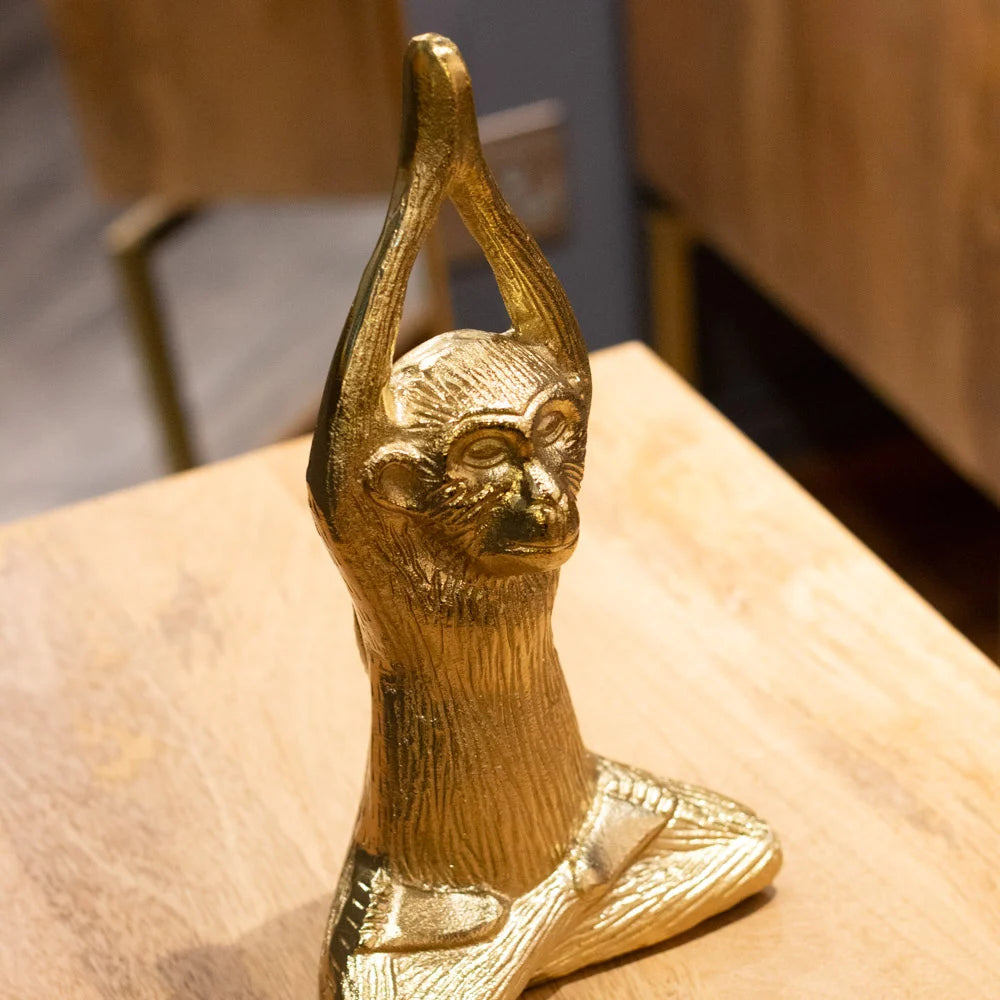 Tara Lane Safari Manaste Monkey - Gold | TL5969