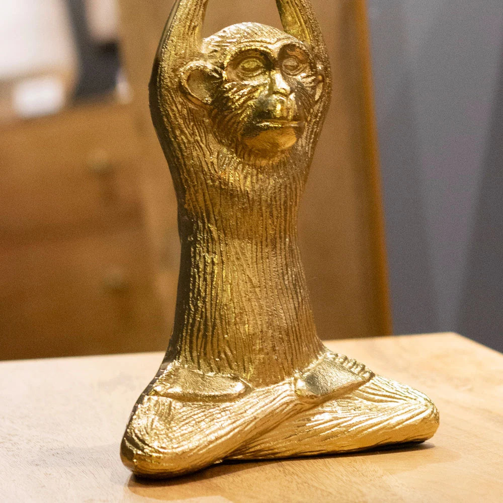 Tara Lane Safari Manaste Monkey - Gold | TL5969