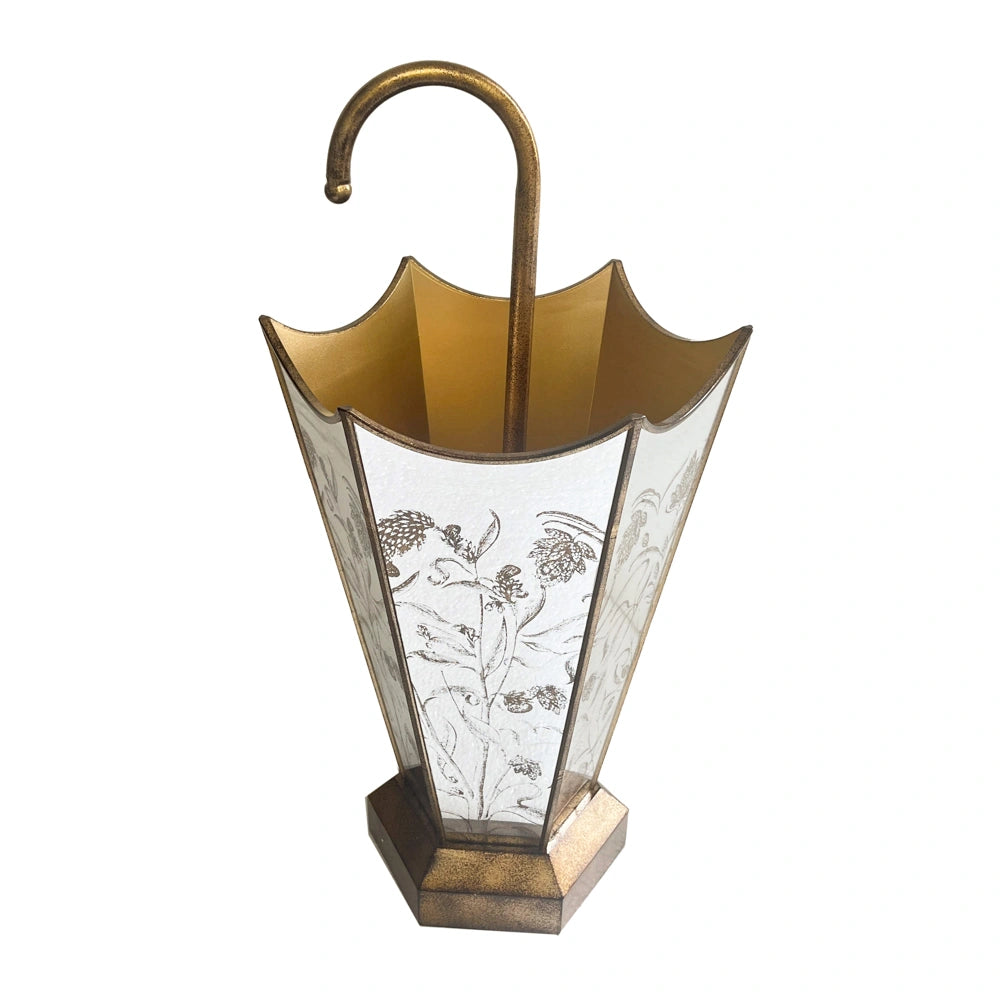 Tara Lane Vela Umbrella Stand - Gold | TL6619