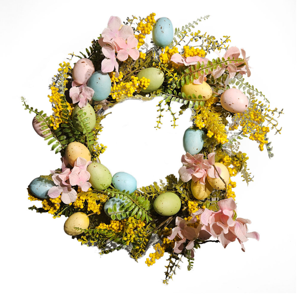 Tara Lane Easter Floral Wreath with Eggs 50cm | TL6804