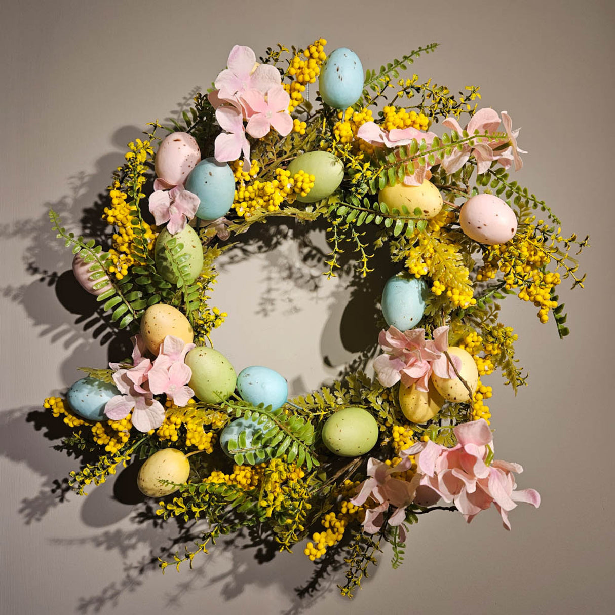 Tara Lane Easter Floral Wreath with Eggs 50cm | TL6804