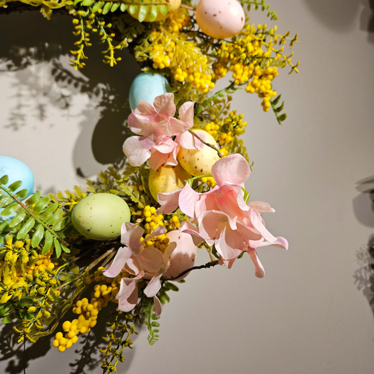 Tara Lane Easter Floral Wreath with Eggs 50cm | TL6804