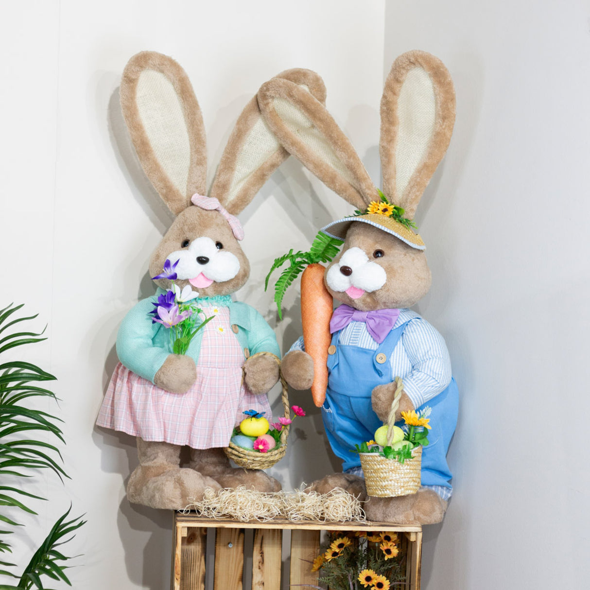 Tara Lane Easter Bunny with Eggs Girl 92cm | TL6811