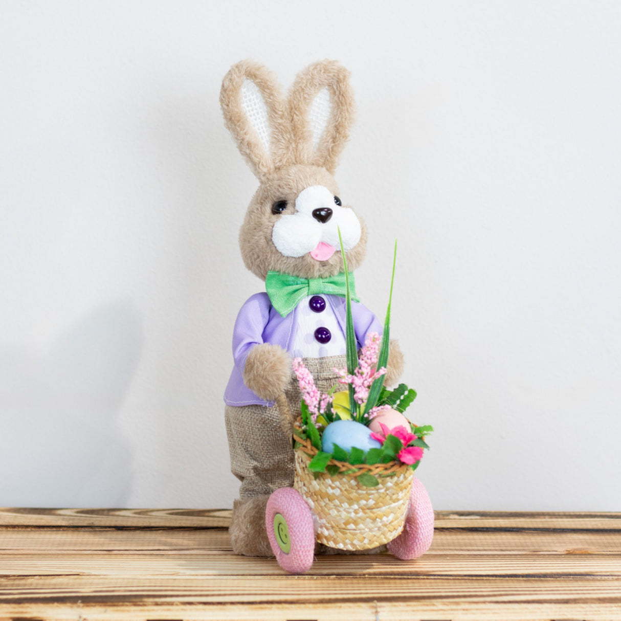 Tara Lane Easter Bunny with Cart Boy 30cm | TL6816