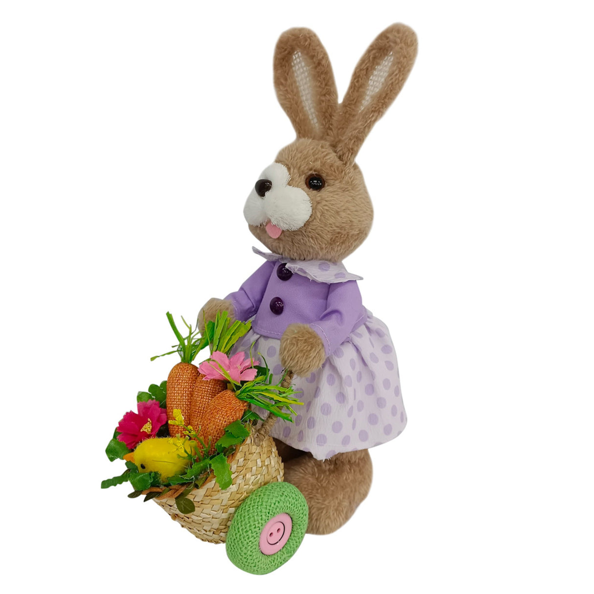 Tara Lane Easter Bunny with Cart Girl 30cm | TL6817