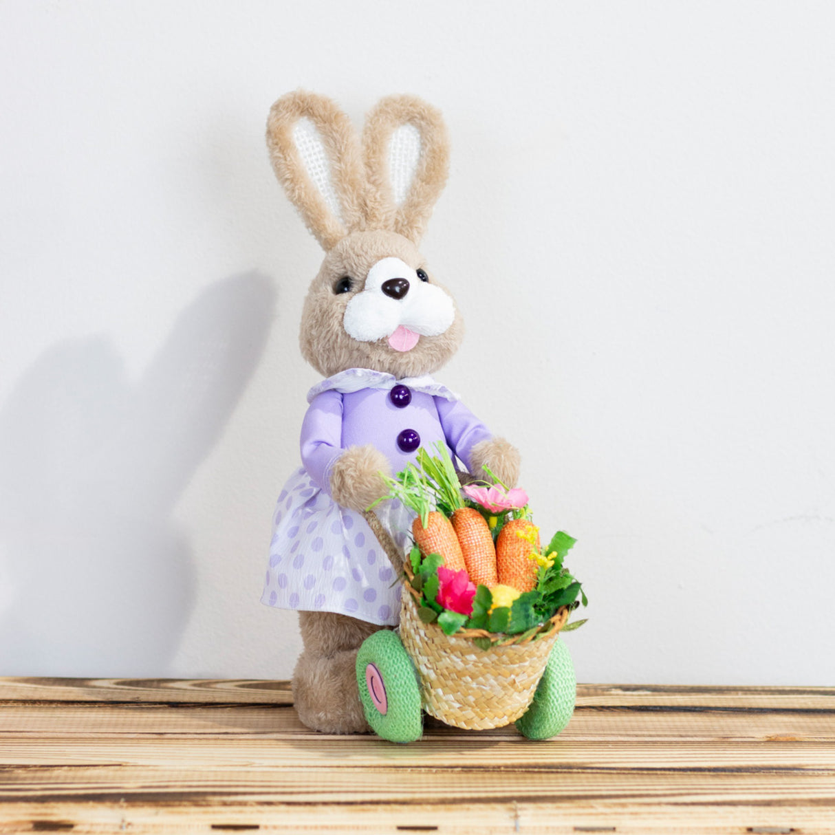 Tara Lane Easter Bunny with Cart Girl 30cm | TL6817