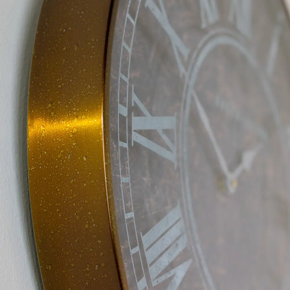 Tara Lane Baker and Brown Atlas Wall Clock 51cm - Antica | TL6844