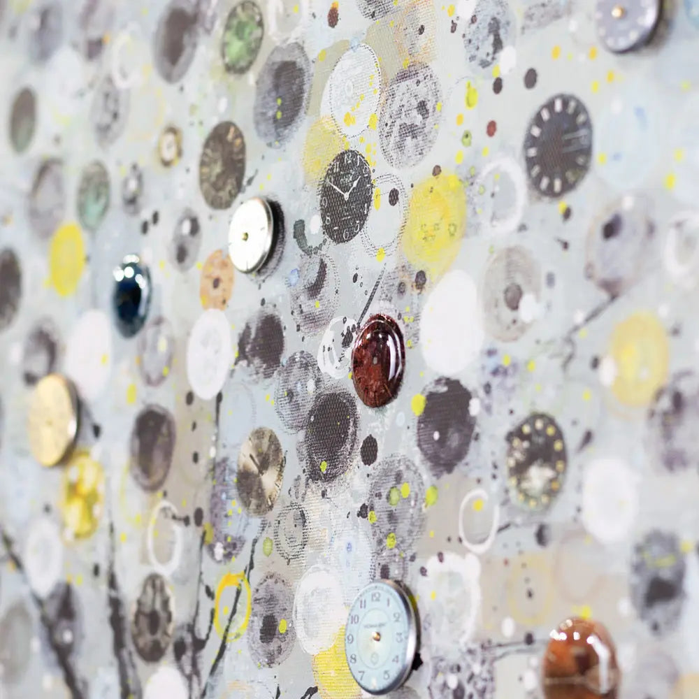 Tara Lane Framed Print Picture 3D Watch Tree 60cm x 60cm | TL6847