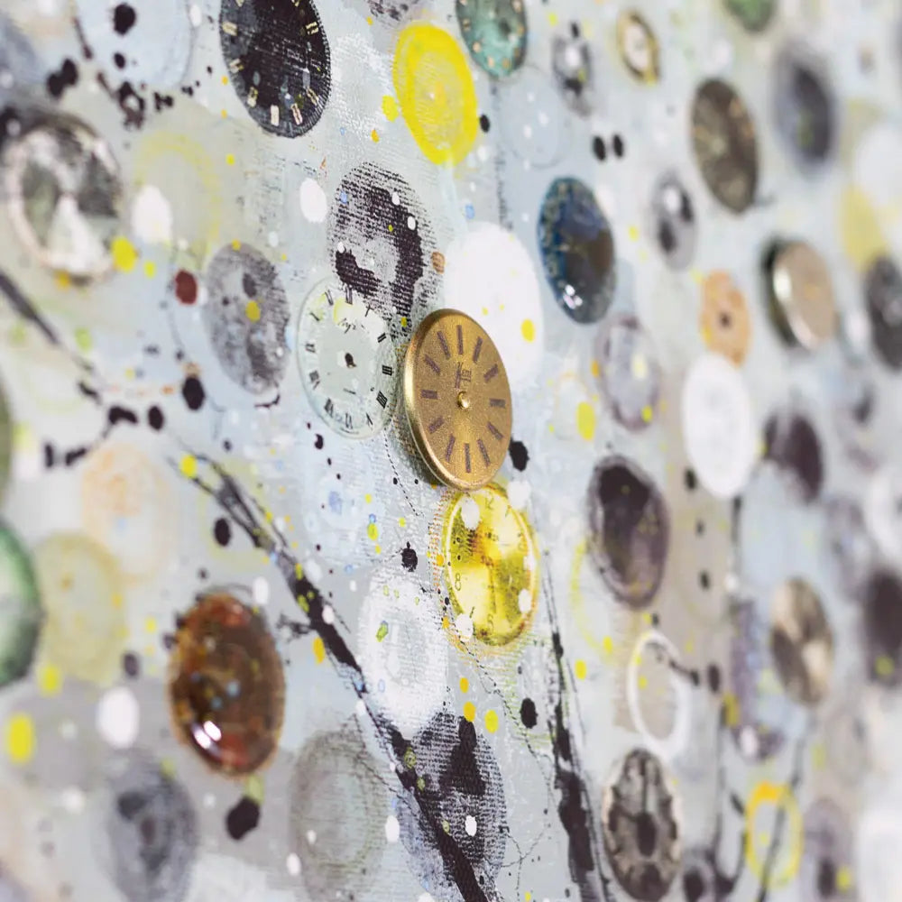 Tara Lane Framed Print Picture 3D Watch Tree 60cm x 60cm | TL6847