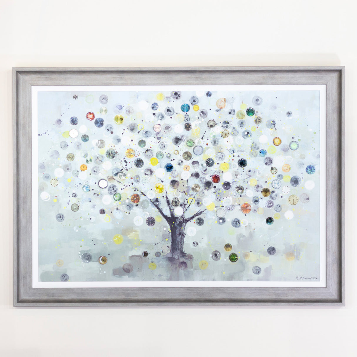 Tara Lane Framed Picture Print 3D Watch Tree 115cm x 83cm | TL6848