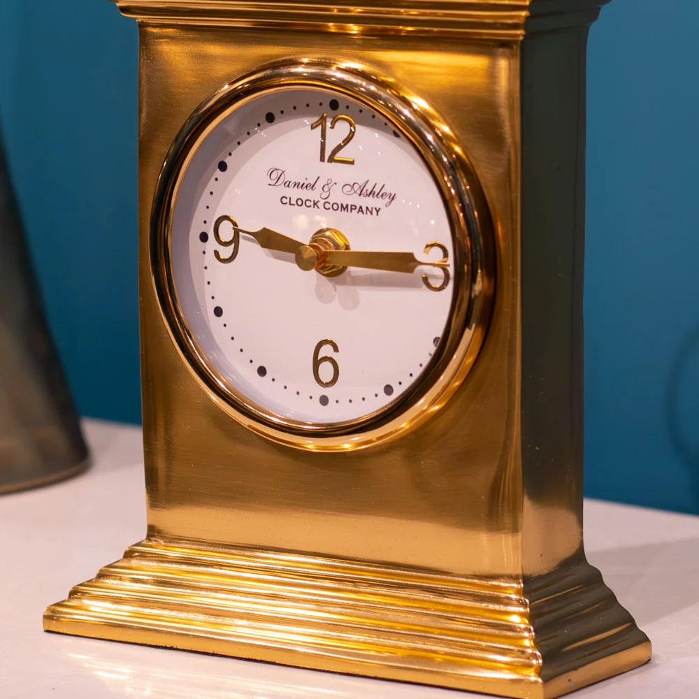 Tara Lane Daniel and Ashley Carriage Clock 24cm - Gold | TL6877