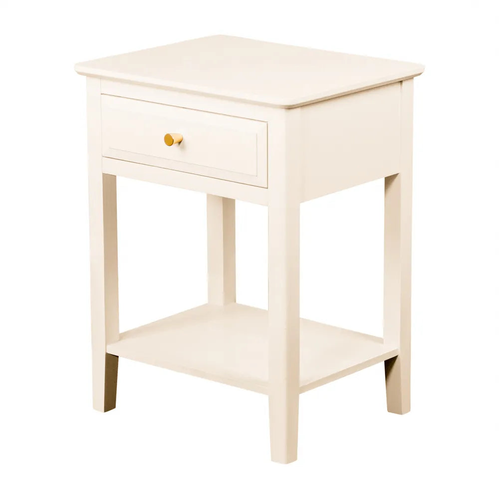 Tara Lane 1 Drawer Accent Table - Cream | TL6880