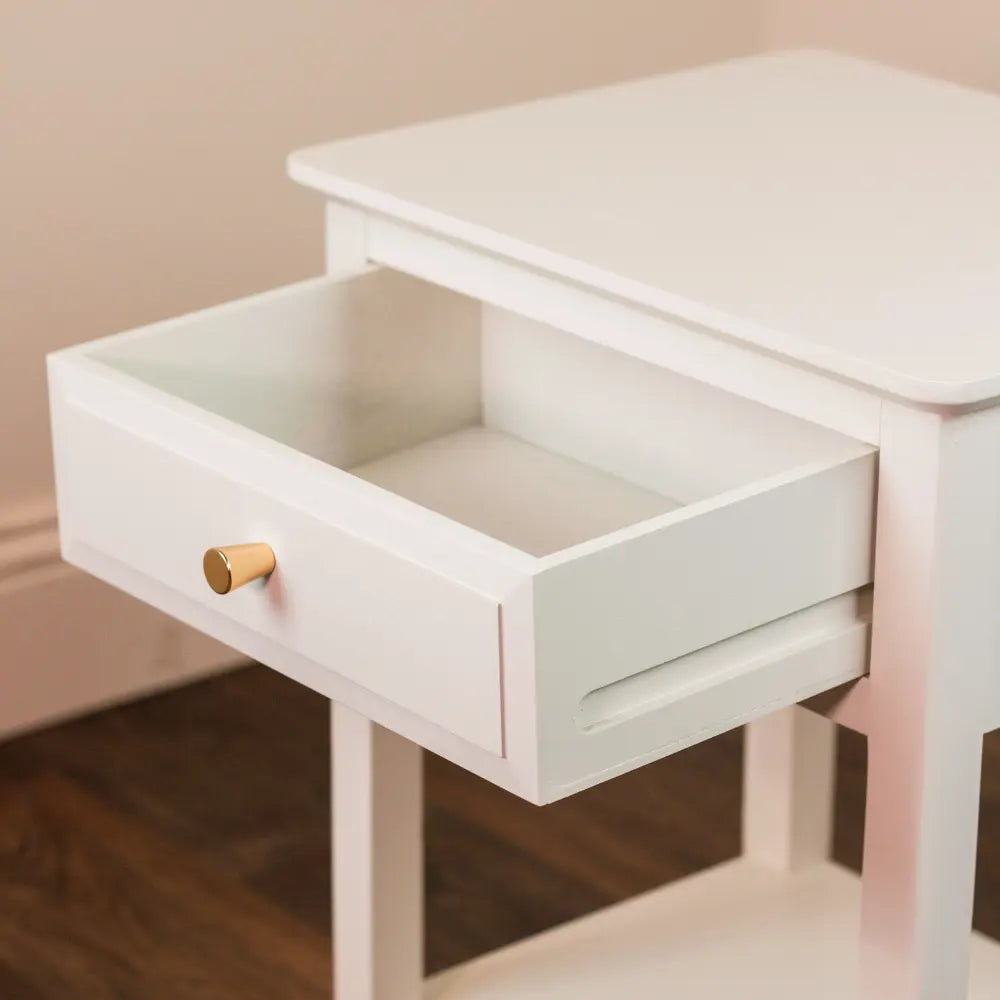 Tara Lane 1 Drawer Accent Table - Cream | TL6880