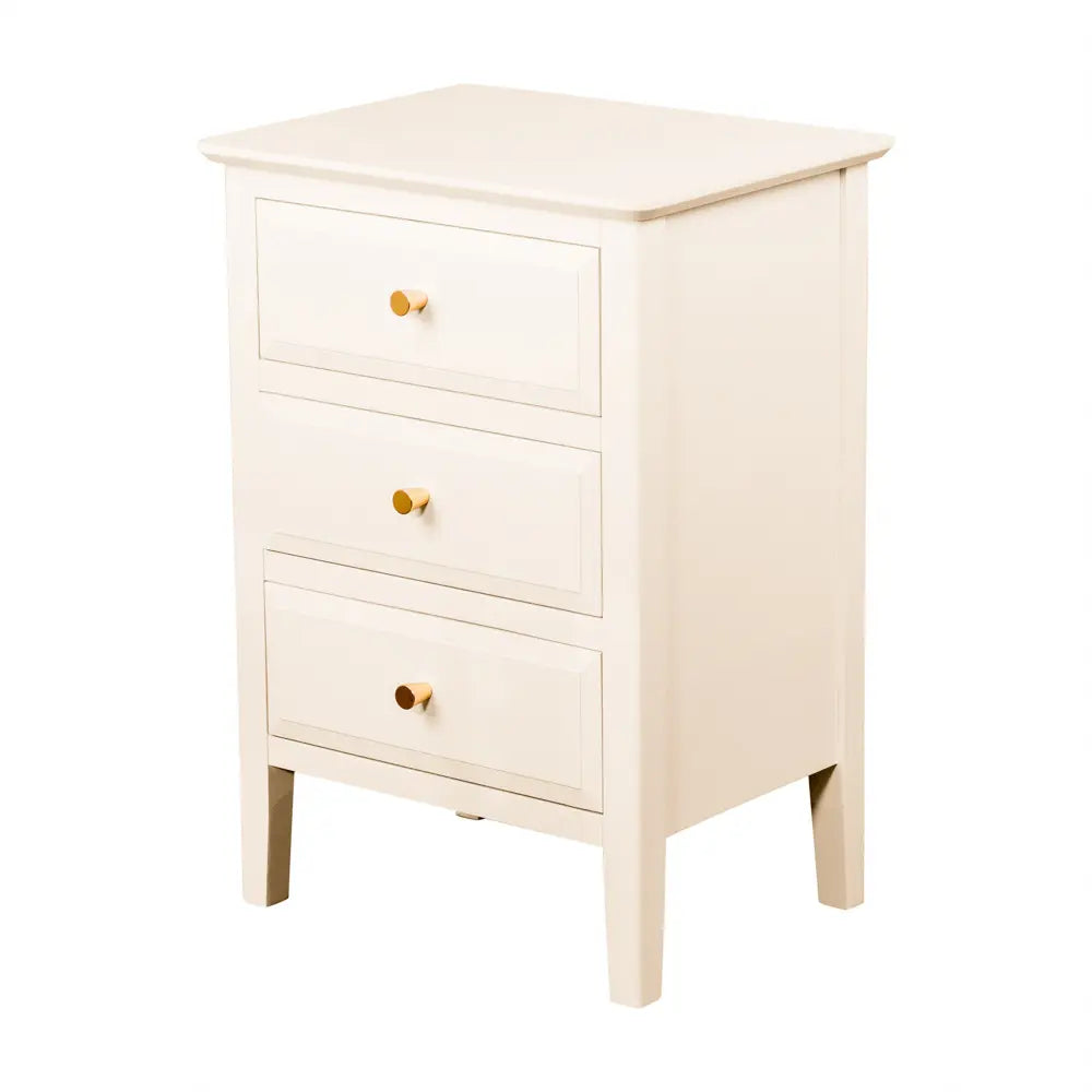 Tara Lane Carson 3 Drawer Locker - Cream | TL6884