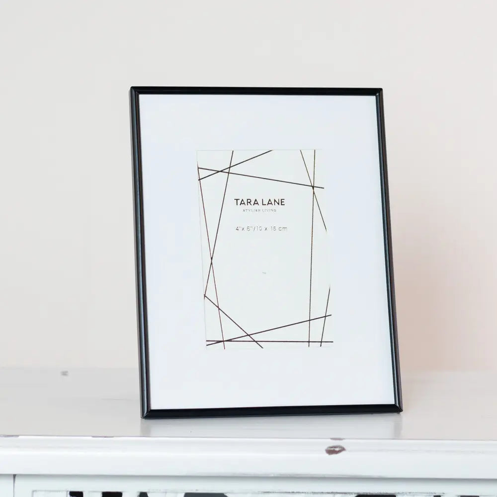 Tara Lane Lisa Photo Frame 4 x 6 - Black | TL6908