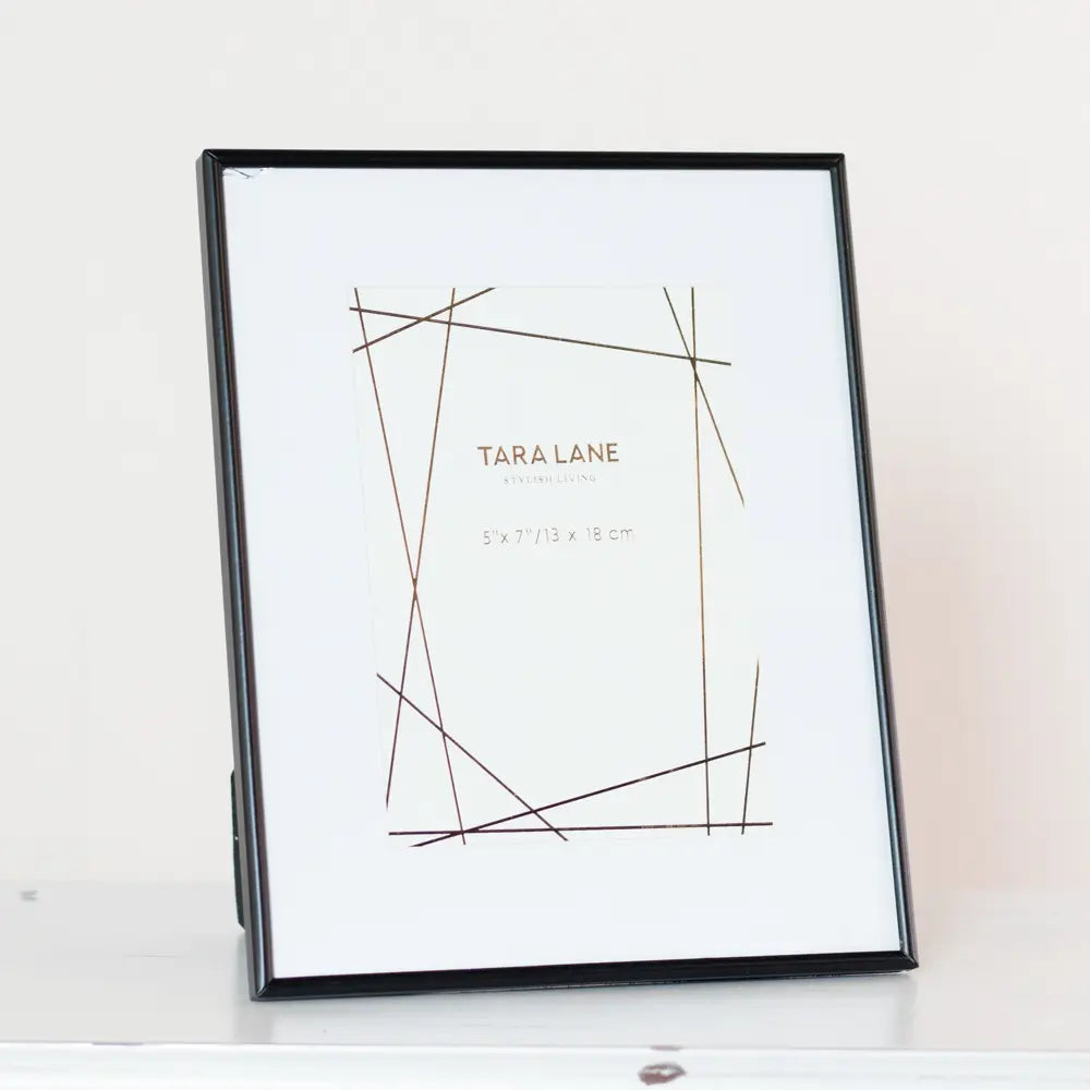 Tara Lane Lisa Photo Frame 5 x 7 - Black | TL6909