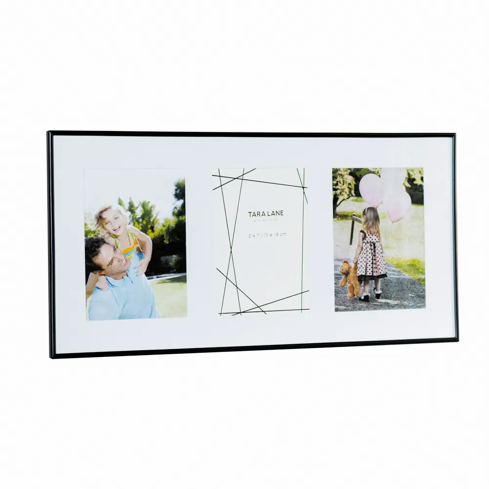 Tara Lane Lisa 3 Photo Collage 5 x 7 - Black | TL6912