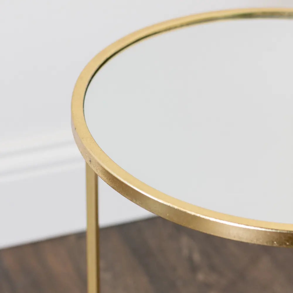 Tara Lane Avery Side Tables Set of 2 - Gold | TL6980