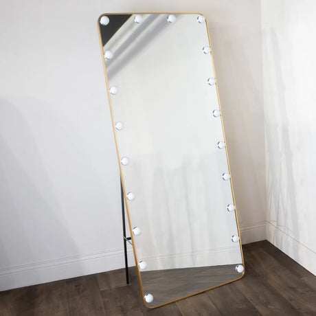 Tara Lane Modena Cheval LED Mirror 170cm x 70cm - Gold | TL7011