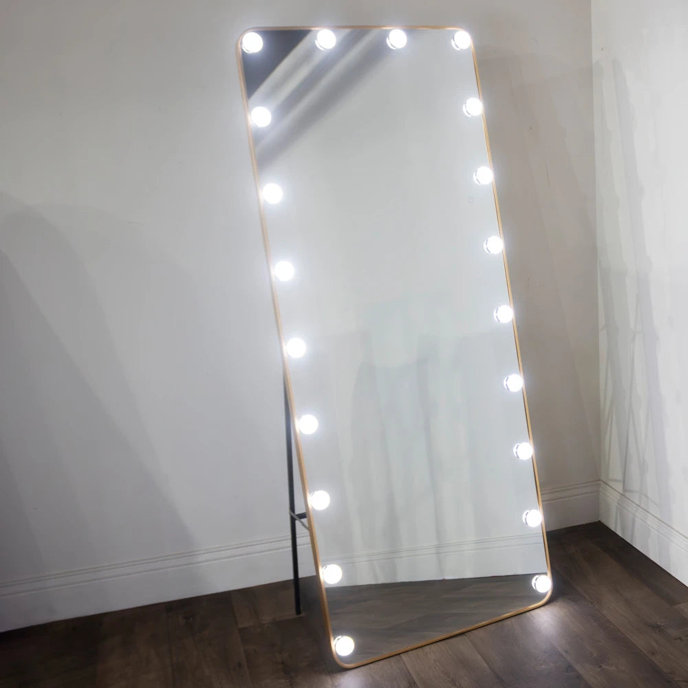 Tara Lane Modena Cheval LED Mirror 170cm x 70cm - Gold | TL7011