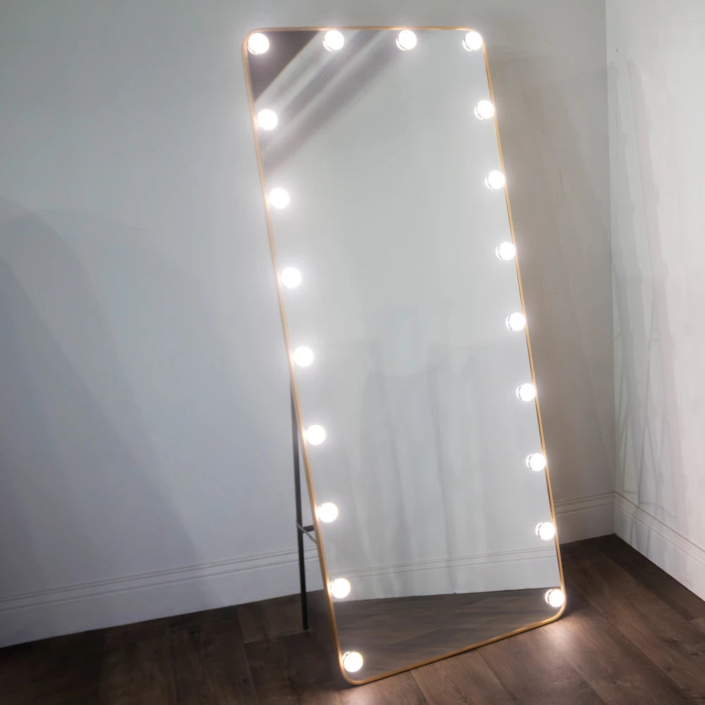 Tara Lane Modena Cheval LED Mirror 170cm x 70cm - Gold | TL7011