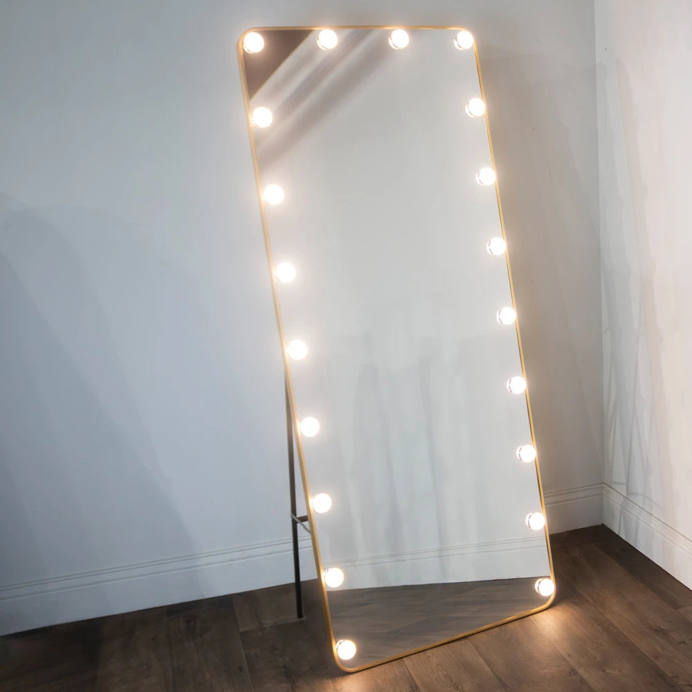 Tara Lane Modena Cheval LED Mirror 170cm x 70cm - Gold | TL7011