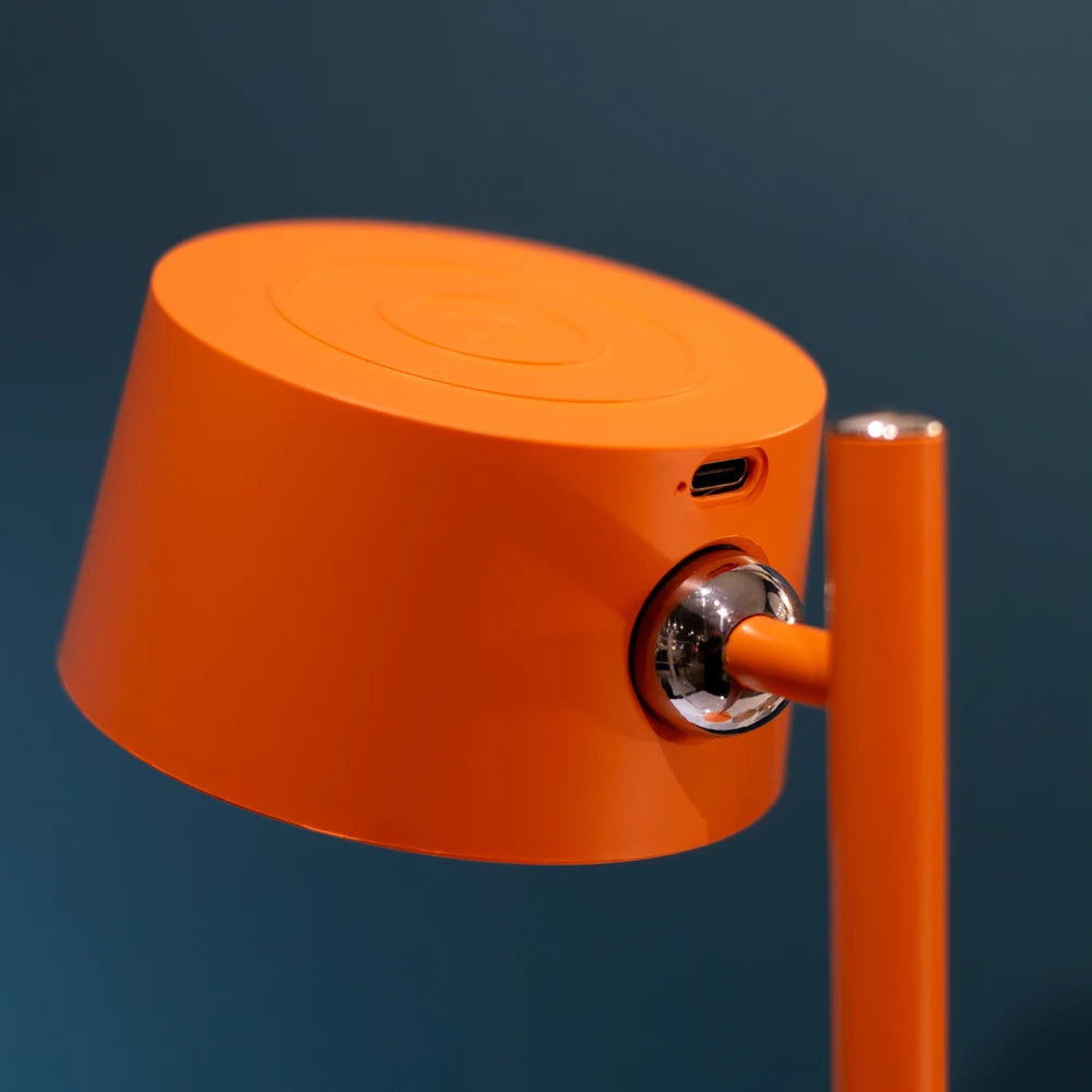 Tara Lane Cosmo USB Rechargable Table Lamp - Orange | TL7051