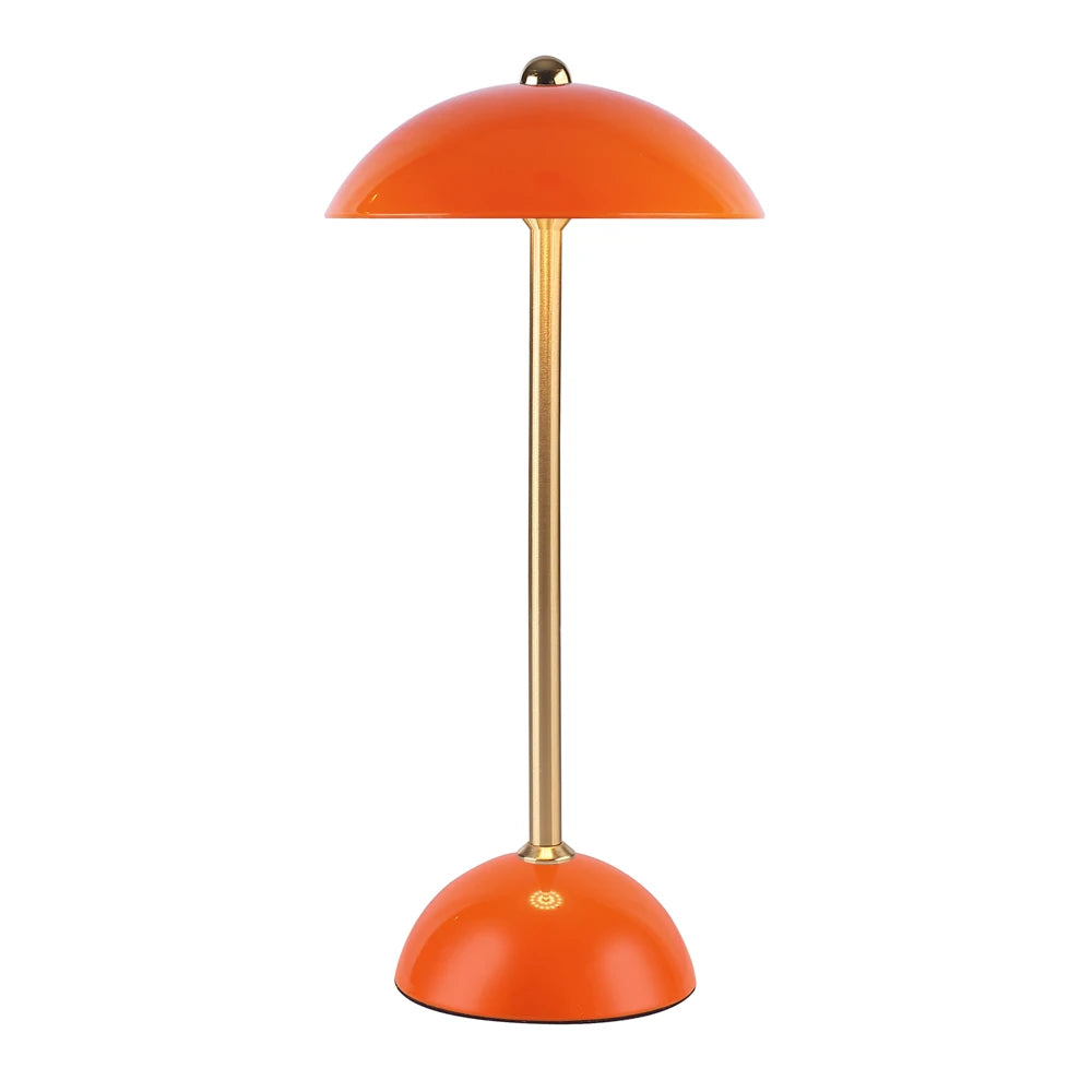 Tara Lane Apollo USB Rechargable Table Lamp - Orange | TL7056