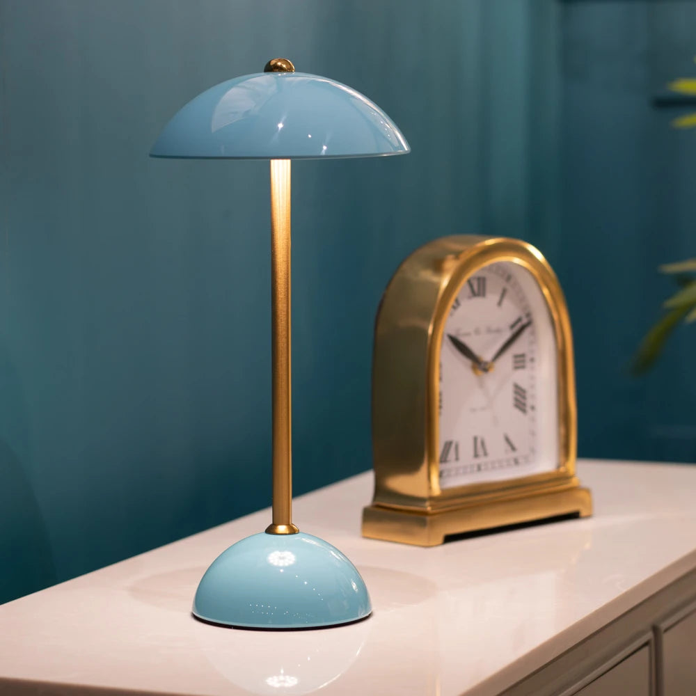 Tara Lane Apollo USB Rechargable Table Lamp - Blue | TL7057