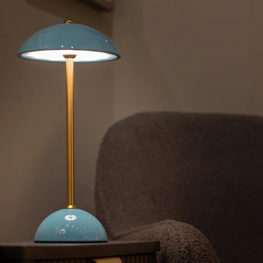 Tara Lane Apollo USB Rechargable Table Lamp - Blue | TL7057