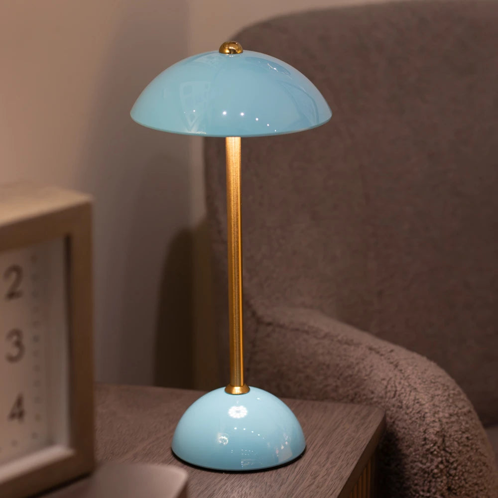 Tara Lane Apollo USB Rechargable Table Lamp - Blue | TL7057