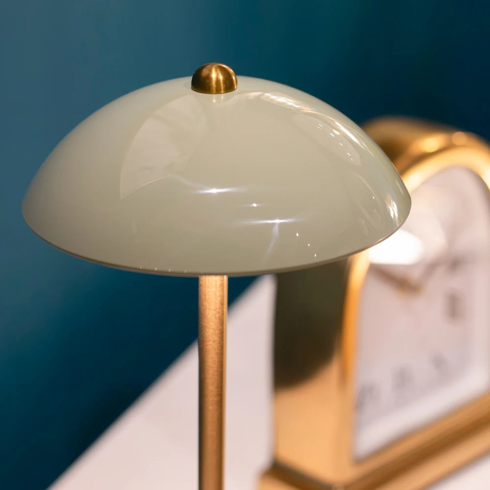 Tara Lane Apollo USB Rechargable Table Lamp - Olive Green | TL7058