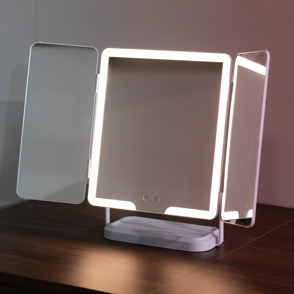 Tara Lane Hollywood Rechargeable Folding Portable Vanity Mirror | TL7196