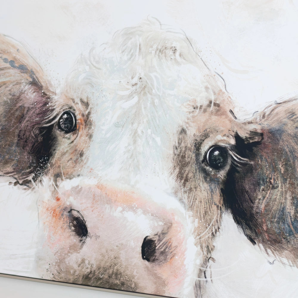 Tara Lane Framed Canvas 101cm x 52cm - Jethrow the Cow | TL7203