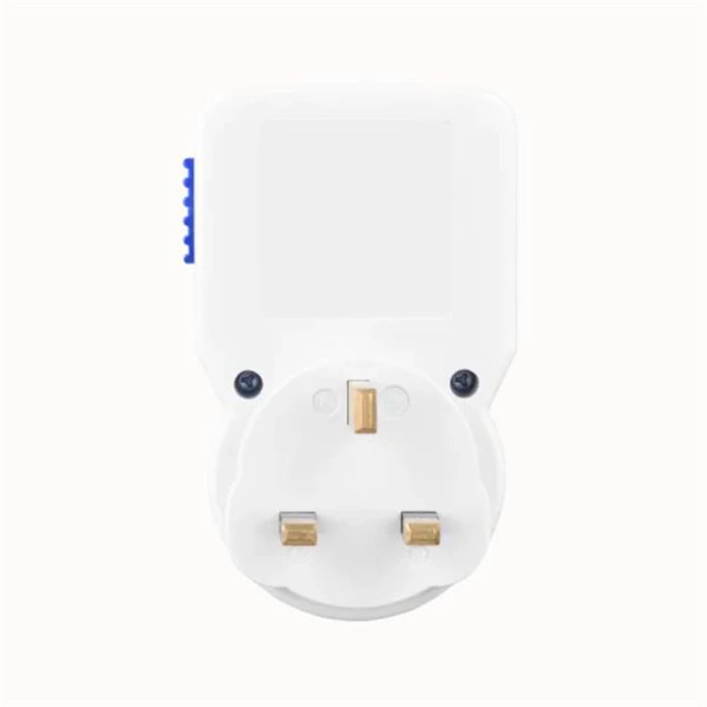 Masterplug 24 Hours Mechanical Timer Adaptor 3 Pack - White | TMS24/3-MP