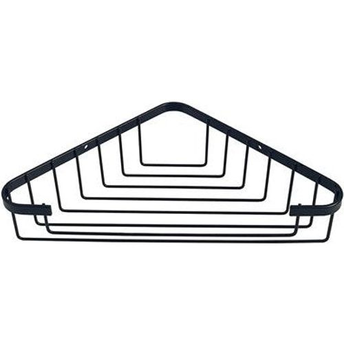 Tema Single Corner Wire Basket for Shower - Black | TWW1CNRB