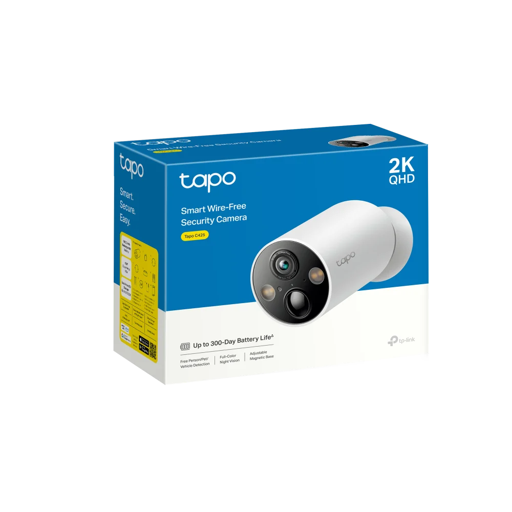 TP-Link Tapo C425 Smart Wire-Free Security Camera | TAPOC425