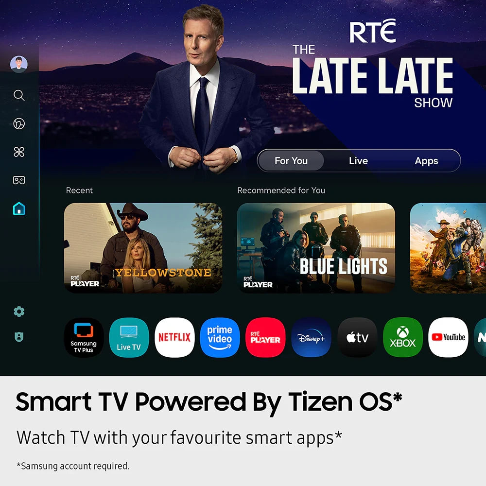 Samsung F6000 24 Inch FHD Smart TV (2025) - Black | UE24F6000FKXXU