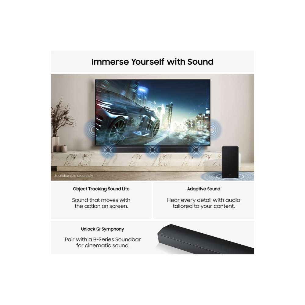 Samsung U8000H 85 Inch 4K Smart TV - Black | UE85U8000HKXXU