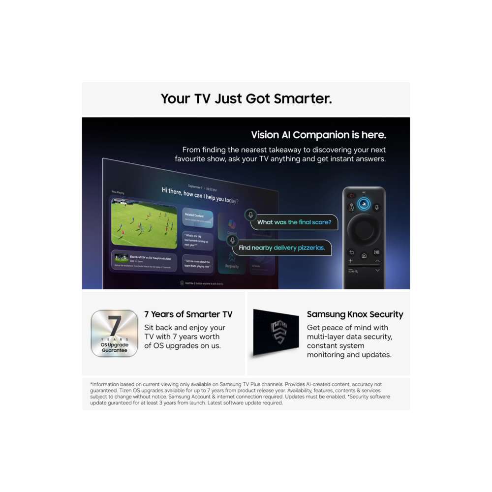 Samsung U8000H 85 Inch 4K Smart TV - Black | UE85U8000HKXXU