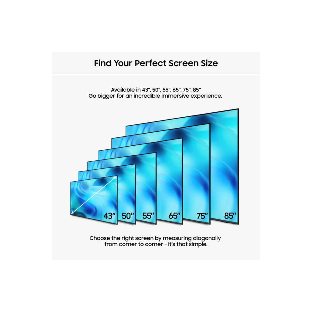 Samsung U8000H 85 Inch 4K Smart TV - Black | UE85U8000HKXXU
