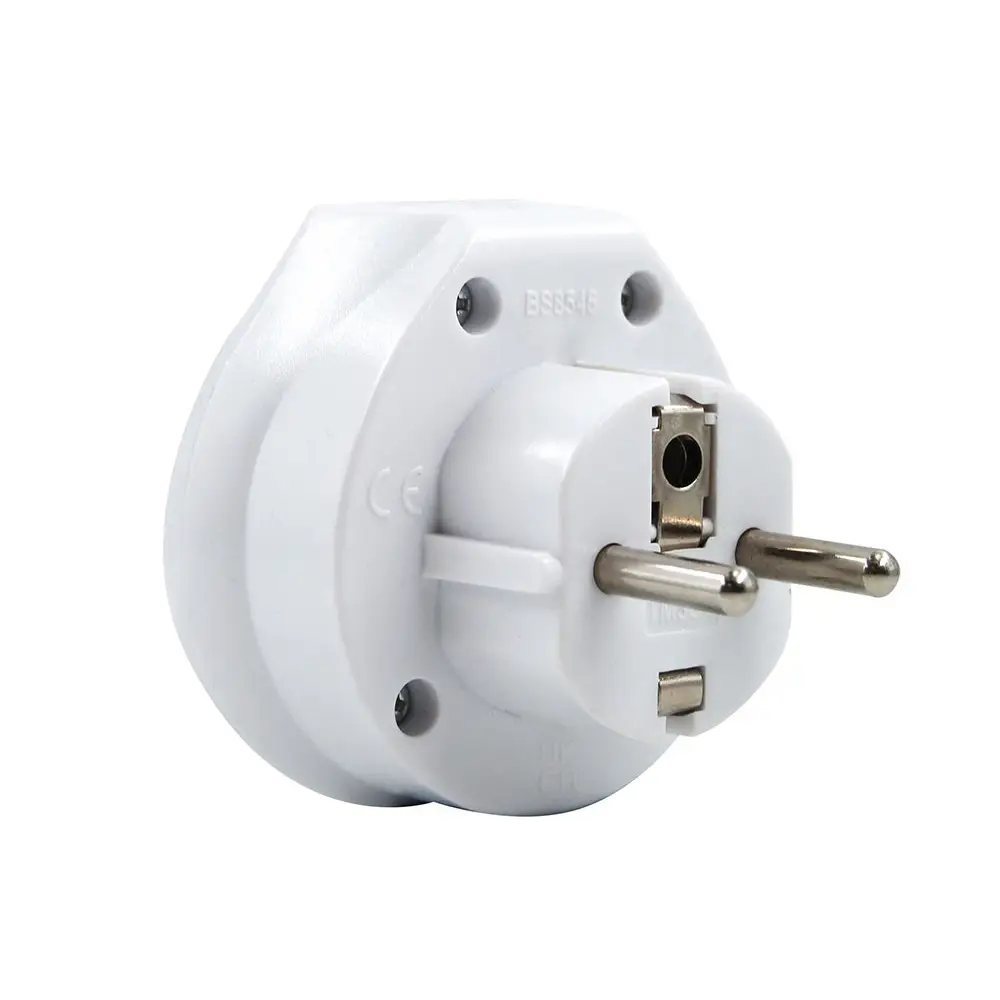 Unicom Travel Socket with USB Charger UK to EU Plug | UNC68525