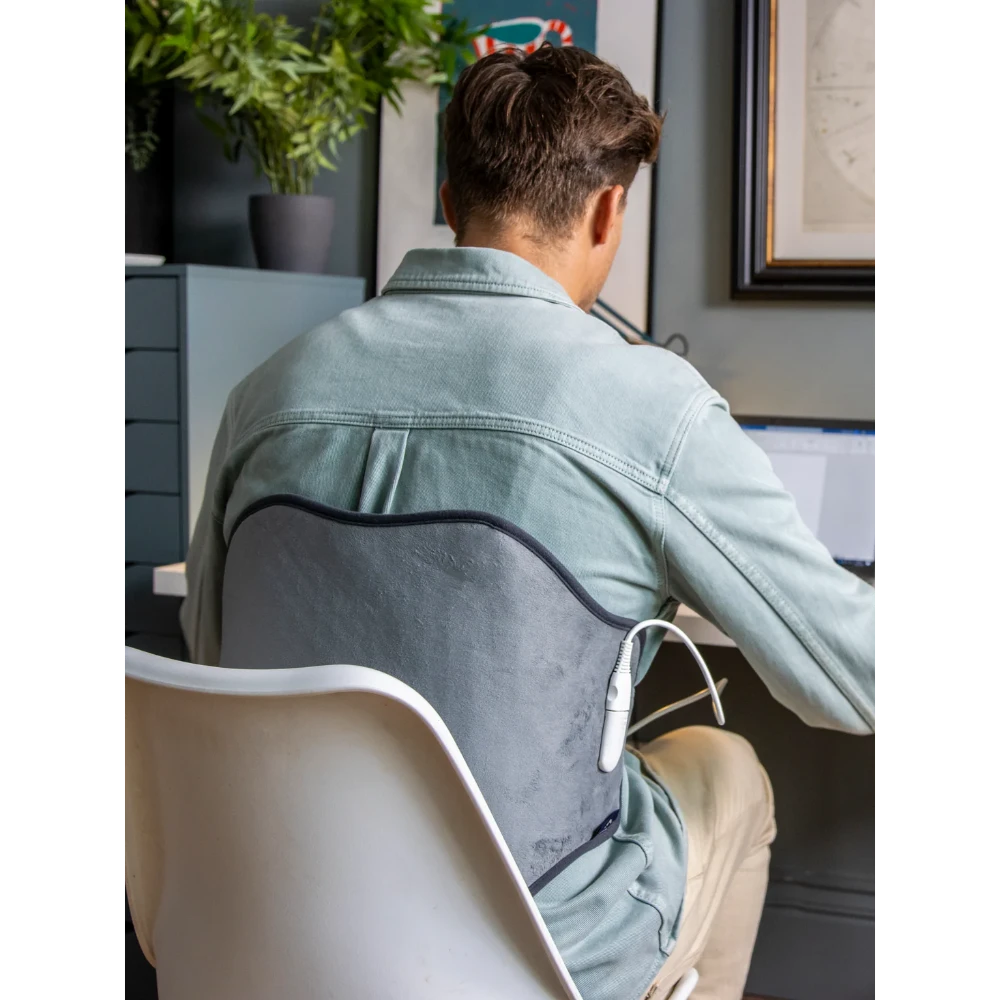 Dreamland Revive Me Lumbar Back Heat Pad - Grey | 16966