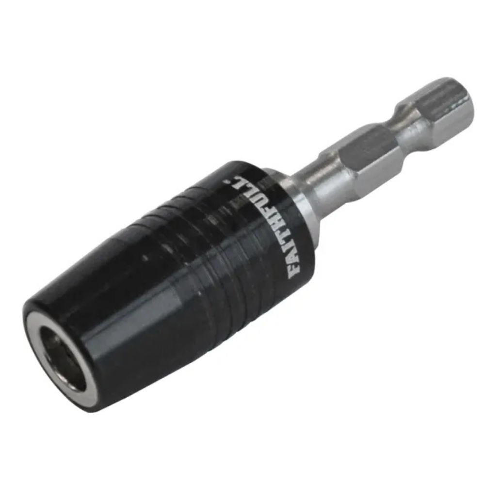 Faithfull Magnetic Screw Set Drywall Bit Holder 1/4in Hex | FAISBMBHDW