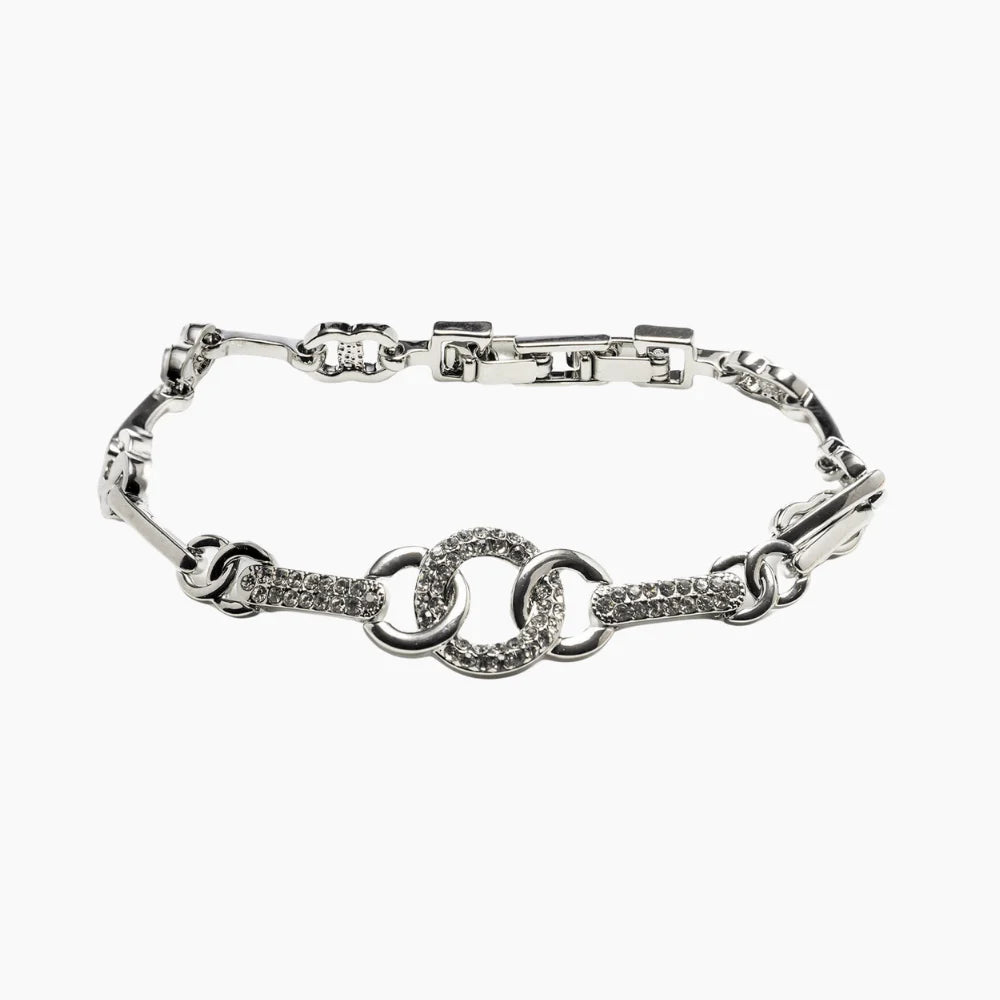 Newgrange Living Interlocking Bracelet - Silver | 600347
